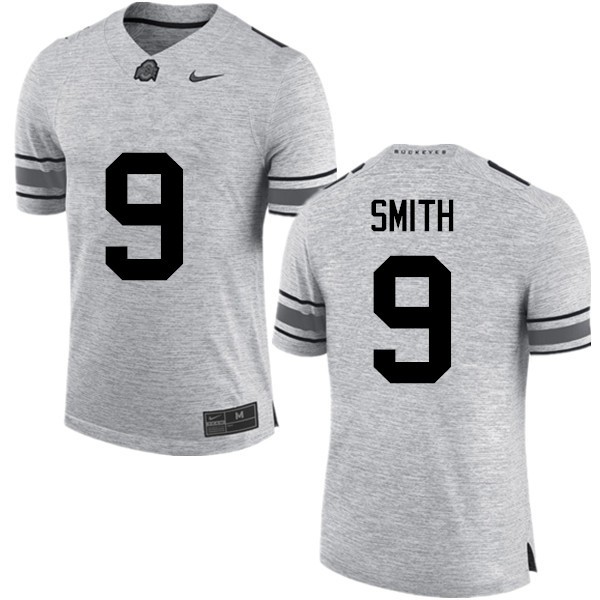 Ohio State Buckeyes #9 Devin Smith Men Official Jersey Gray